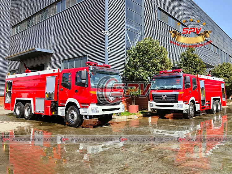 12,000 Litres Water Foam Fire Truck FOTON - 2 12,000 Litres Water Foam Fire Truck FOTON - 2